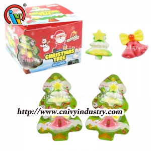 Bonbons gélifiés aux fruits du sapin de Noël
