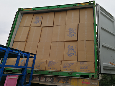pic d'exportation de marchandises